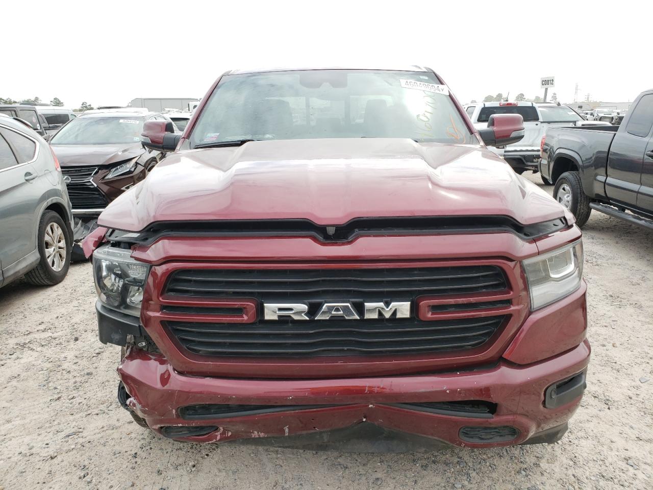 2023 RAM 1500 LARAMIE VIN:1C6SRFRT1PN526804