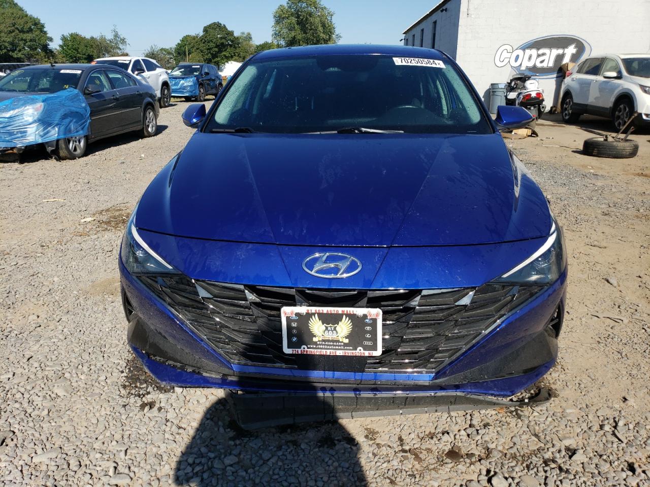 2022 HYUNDAI ELANTRA SEL VIN:KMHLN4AG1NU288995