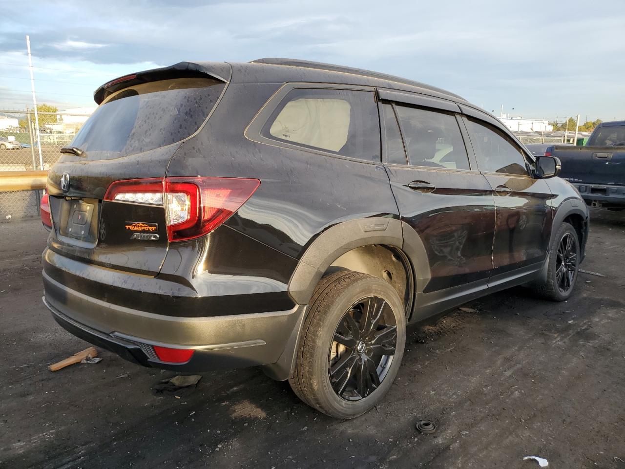 2022 HONDA PILOT TRAILSPORT VIN:5FNYF6H84NB058636