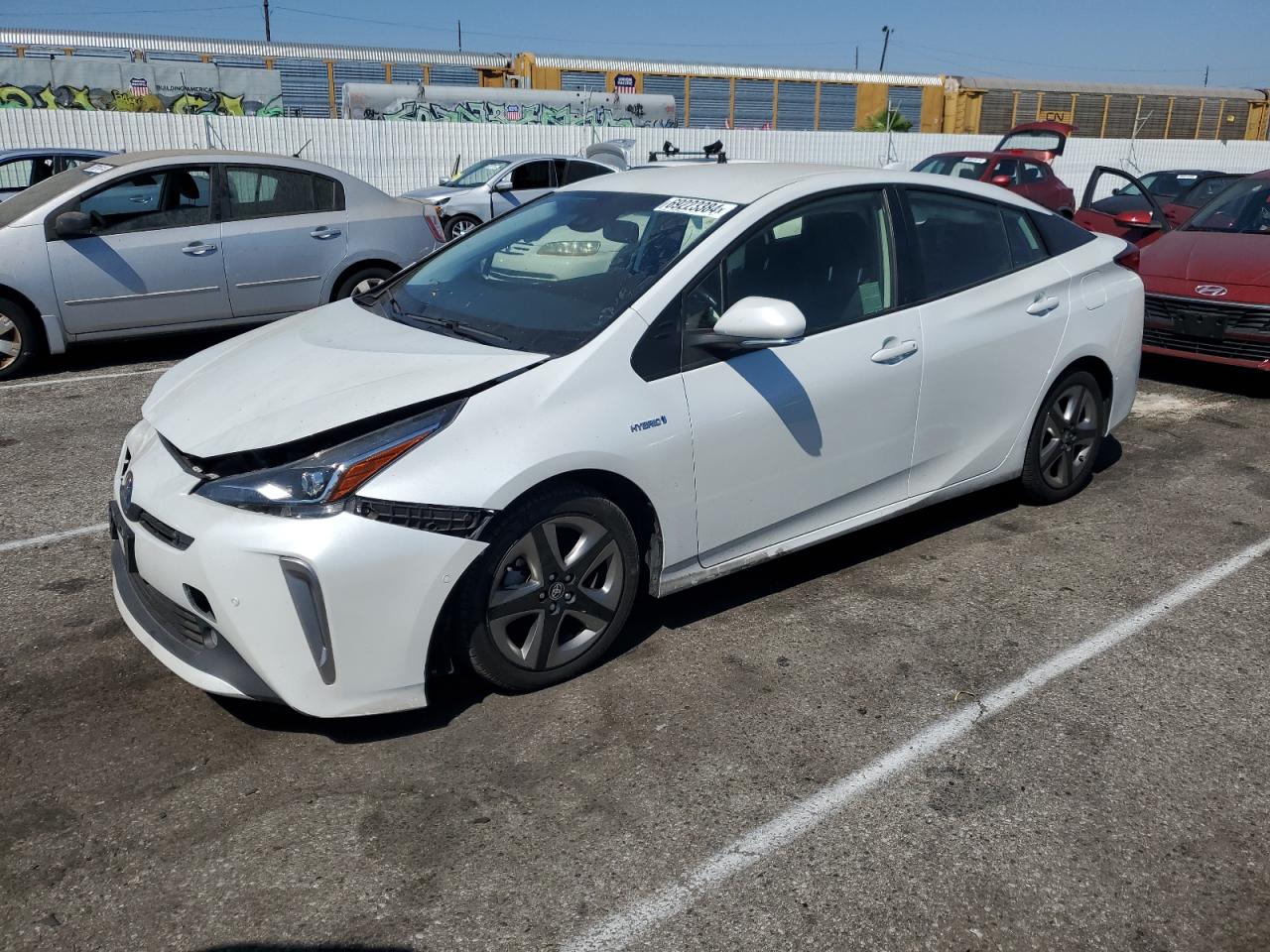 2022 TOYOTA PRIUS NIGHT SHADE VIN:JTDKAMFU5N3165149