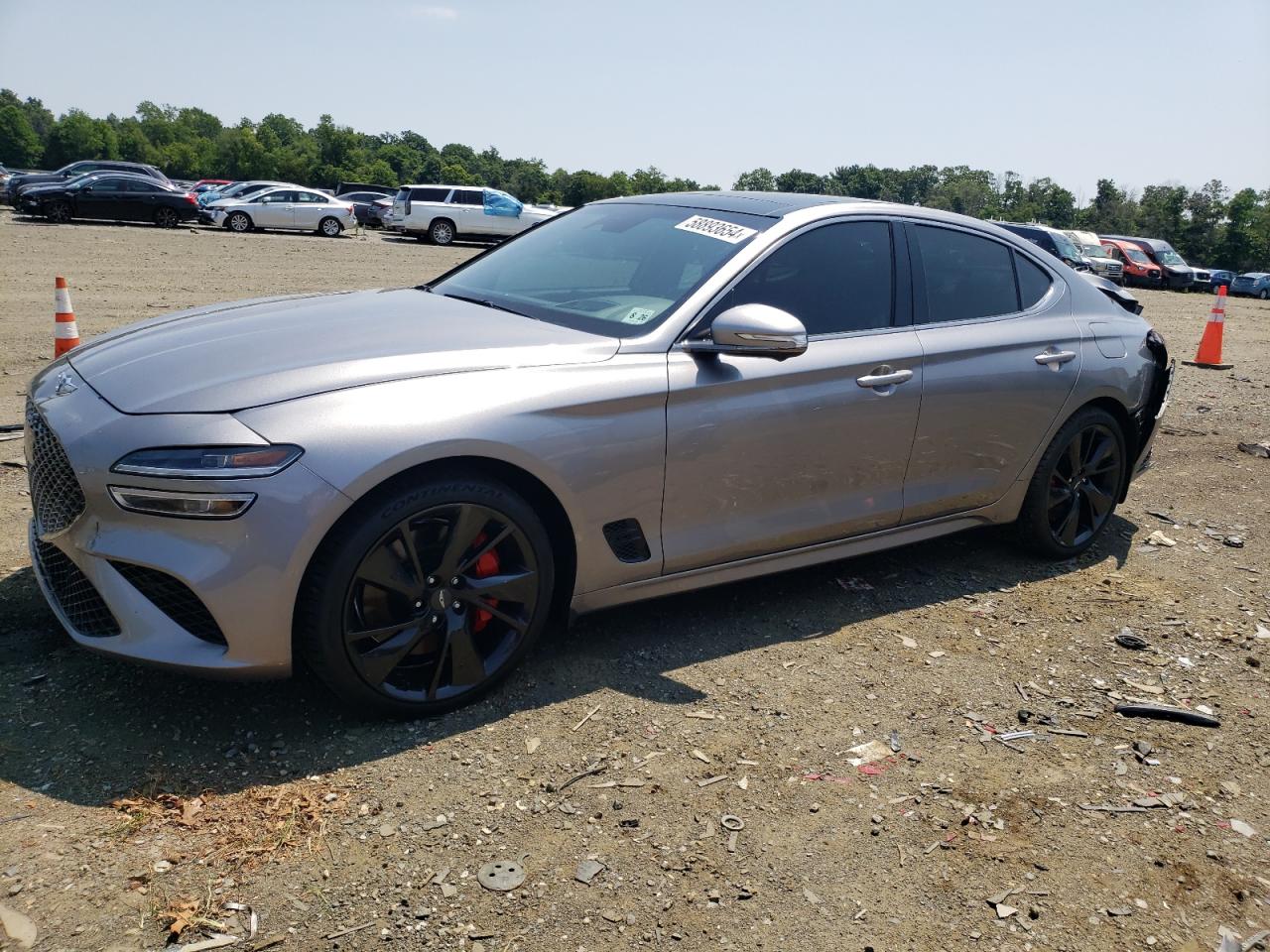 2022 GENESIS G70 BASE VIN:KMTG54TE2NU085598