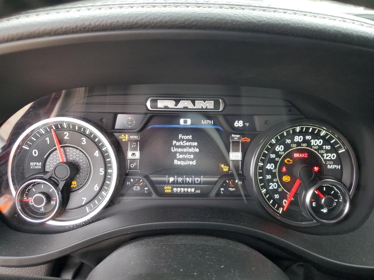 2023 RAM 1500 LARAMIE VIN:1C6SRFJT0PN629501