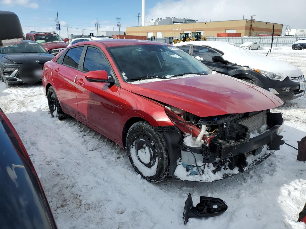 2022 HYUNDAI ELANTRA BLUE VIN:KMHLM4AJ2NU026014