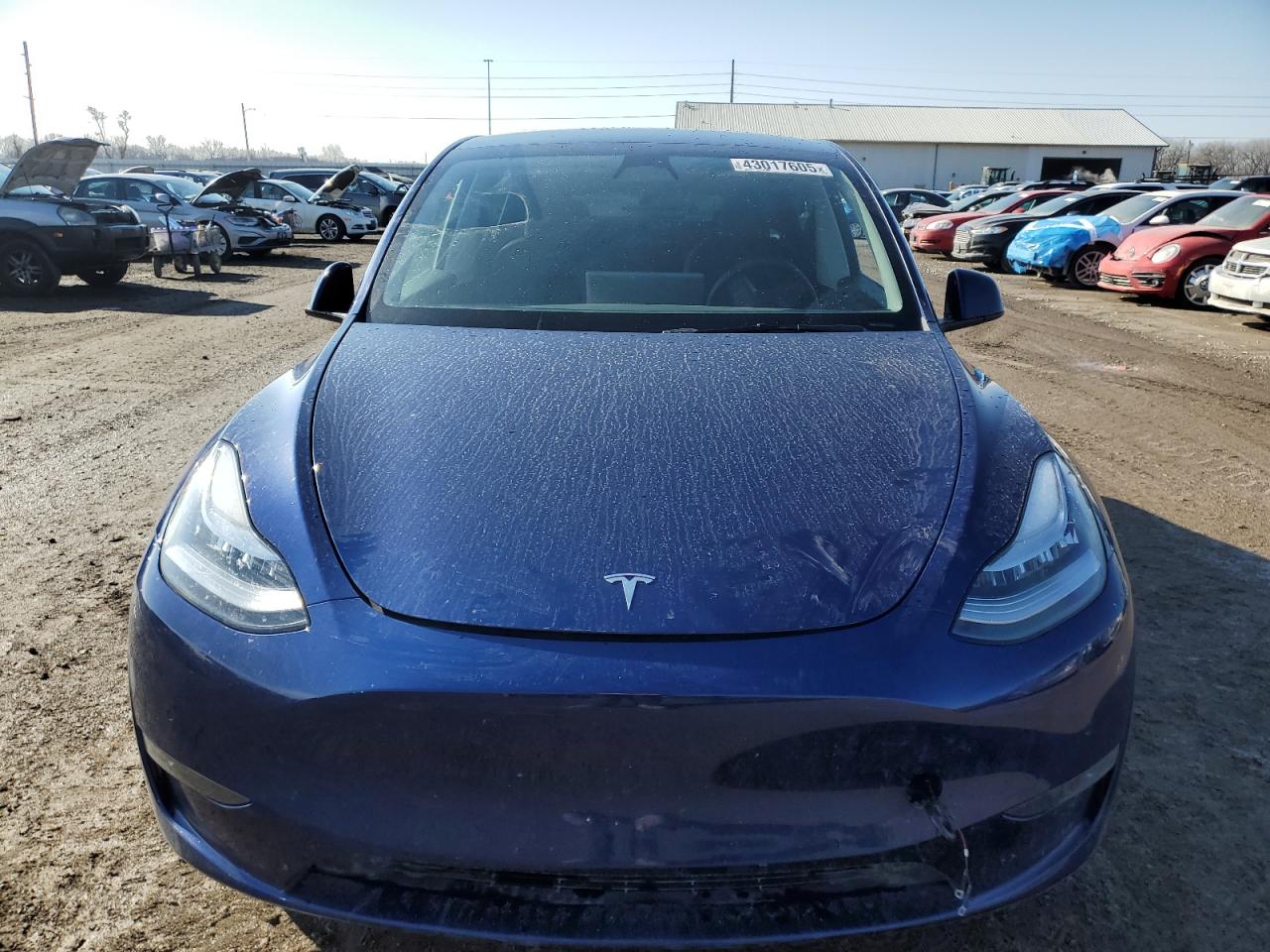 2022 TESLA MODEL Y  VIN:7SAYGDEE7NA019888