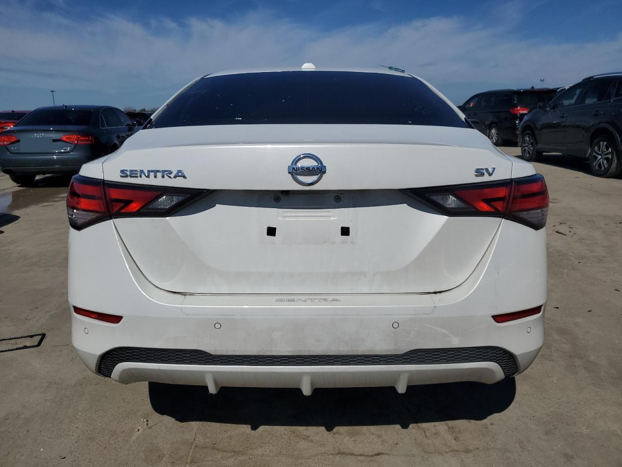 2022 NISSAN SENTRA SV VIN:3N1AB8CV4NY266951