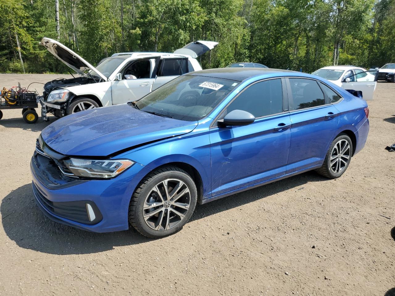 2023 VOLKSWAGEN JETTA COMFORTLINE VIN:3VWSM7BU3PM020186