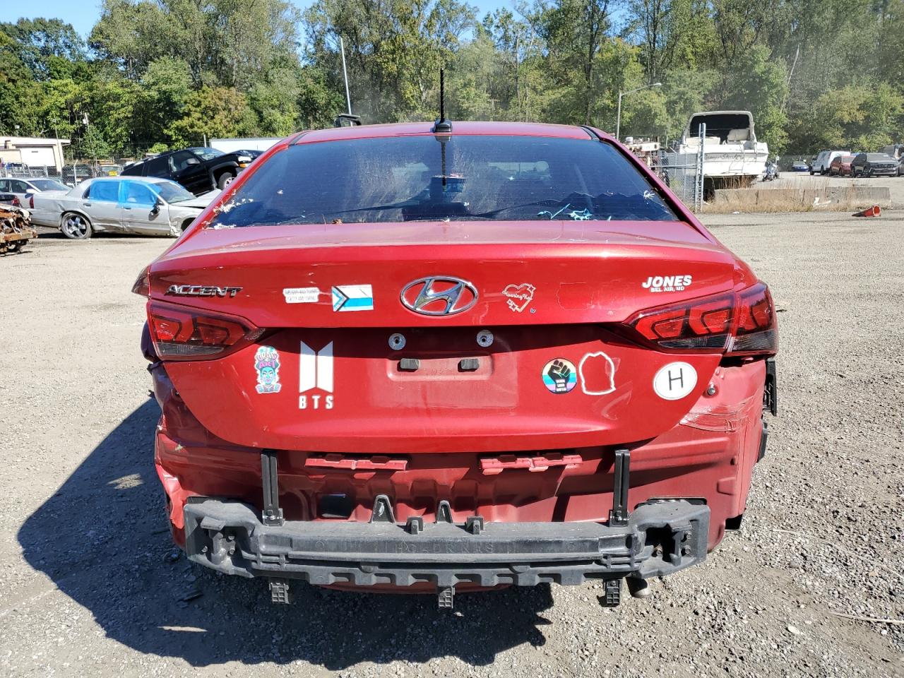 2022 HYUNDAI ACCENT SE VIN:3KPC24A62NE156797