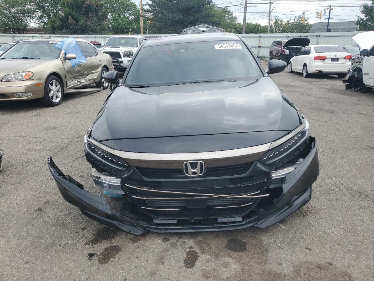 2022 HONDA ACCORD SPORT VIN:1HGCV2F39NA016535