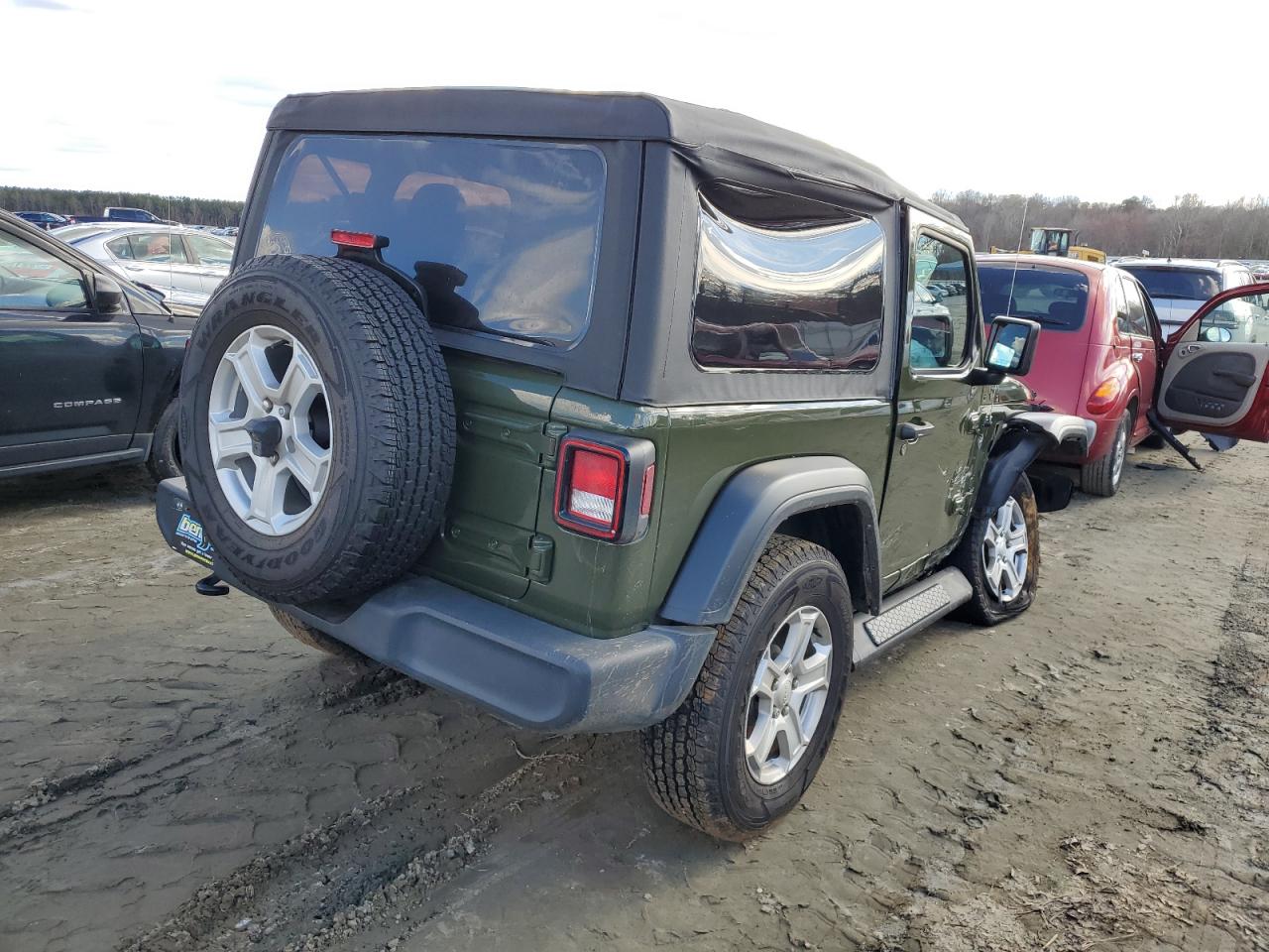 2022 JEEP WRANGLER SPORT VIN:1C4GJXAN1NW168670