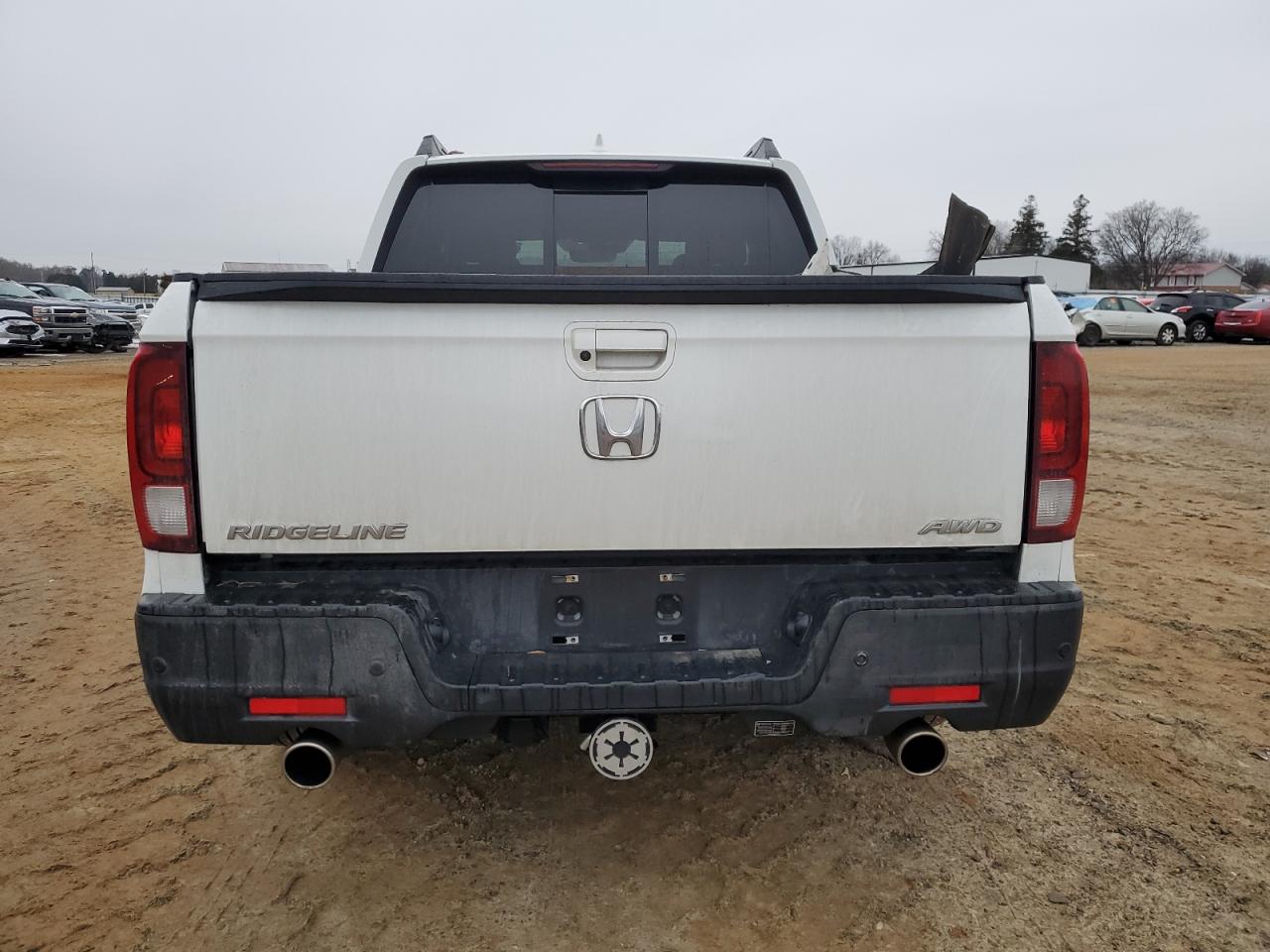 2022 HONDA RIDGELINE RTL VIN:5FPYK3F77NB002010