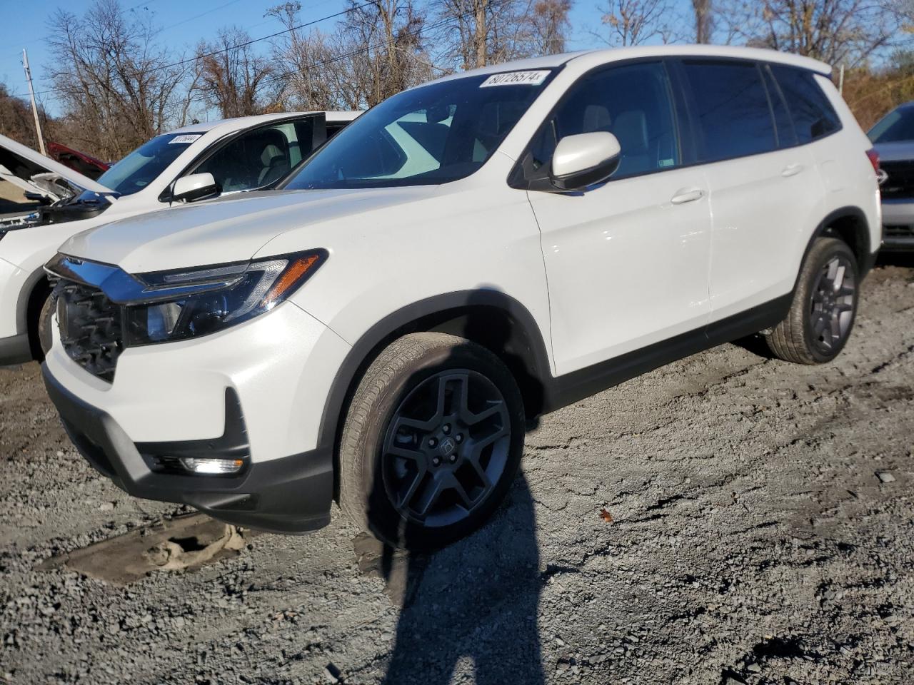 2022 HONDA PASSPORT EXL VIN:5FNYF8H55NB011813