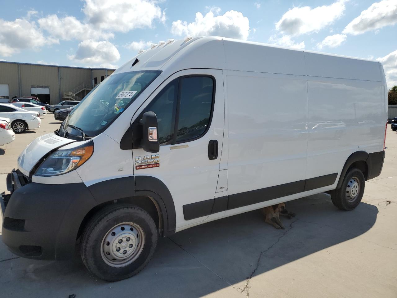 2022 RAM PROMASTER 2500 2500 HIGH VIN:3C6LRVDG8NE134557