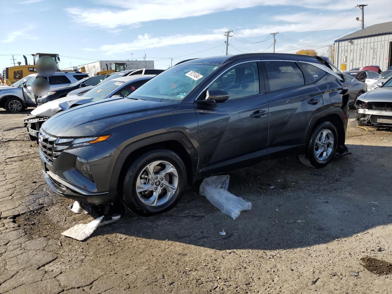 2022 HYUNDAI TUCSON SEL VIN:5NMJB3AE1NH106829