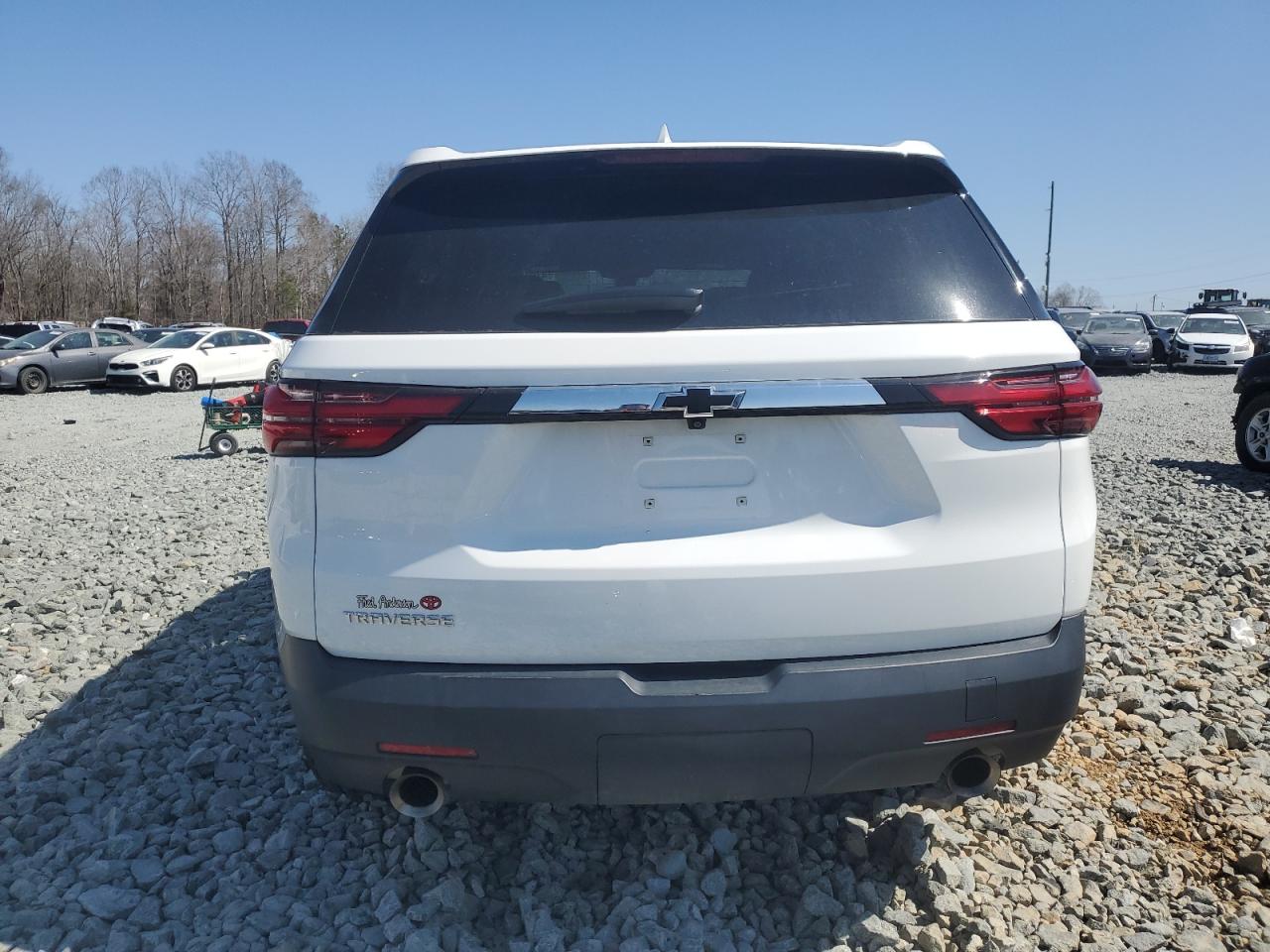 2022 CHEVROLET TRAVERSE LS VIN:1GNERFKWXNJ111597