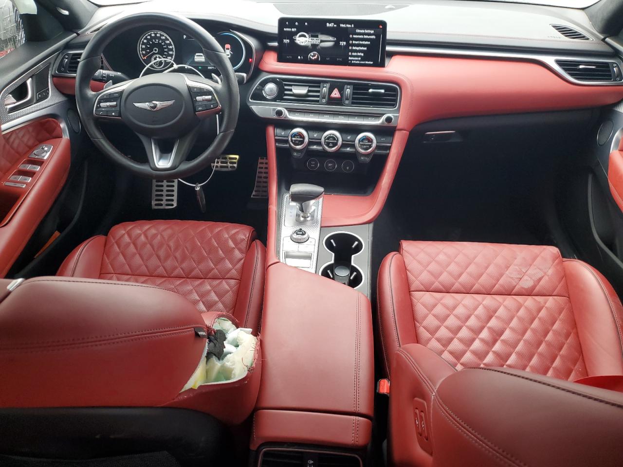 2022 GENESIS G70 LAUNCH EDITION VIN:KMTG14TE7NU082238