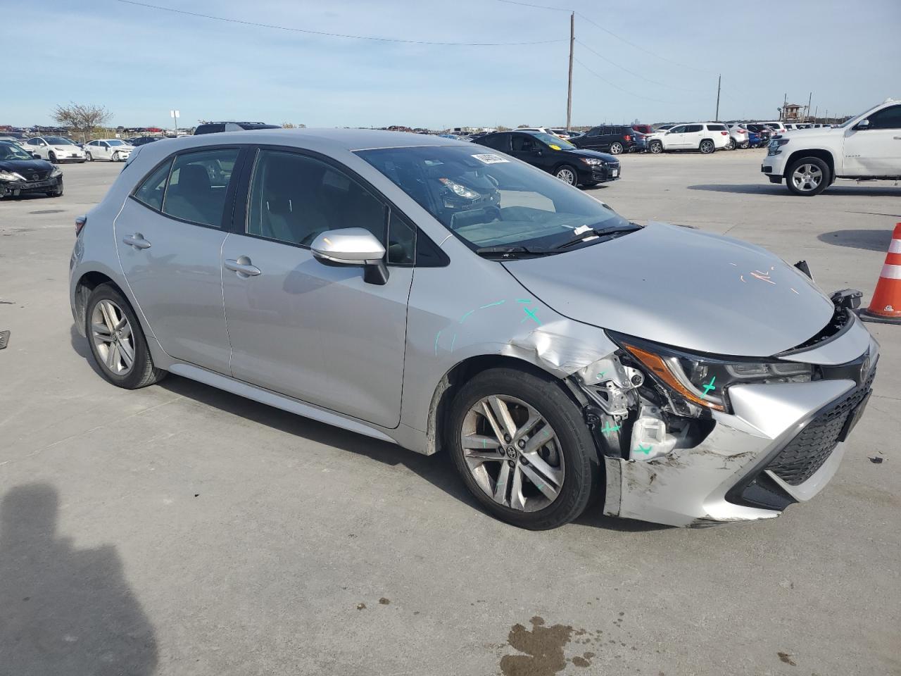 2022 TOYOTA COROLLA SE VIN:JTND4MBE8N3175393