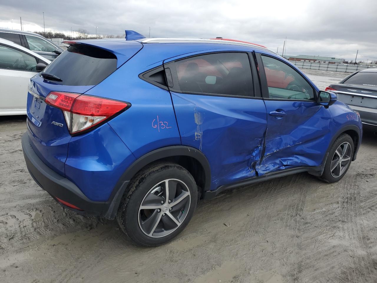 2022 HONDA HR-V EXL VIN:3CZRU6H78NM726297