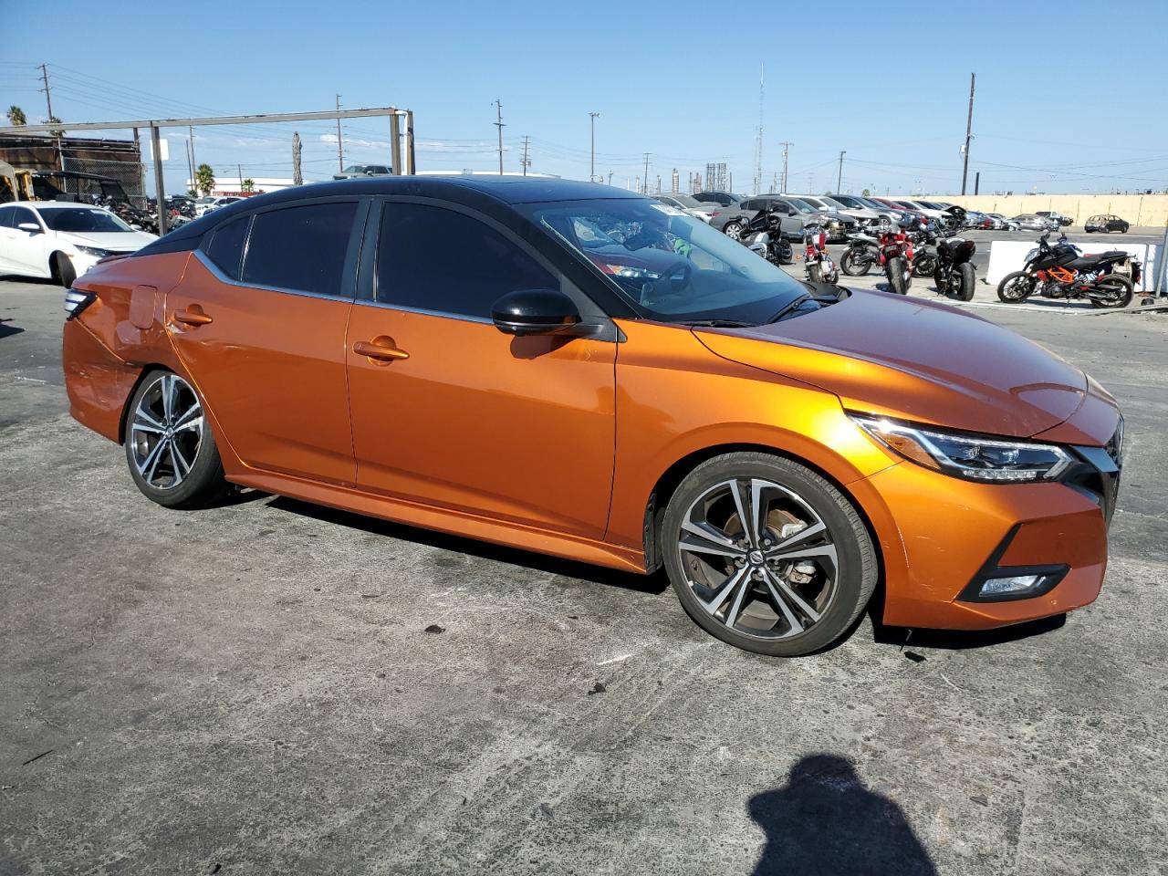 2022 NISSAN SENTRA SR VIN:3N1AB8DV4NY235441