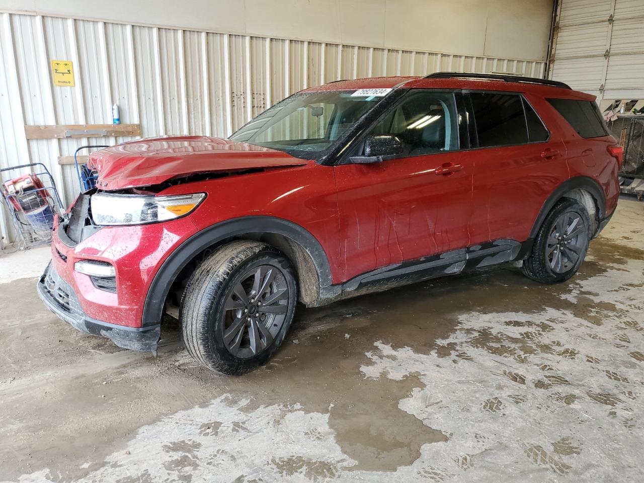 2022 FORD EXPLORER XLT VIN:1FMSK7DH2NGB66025