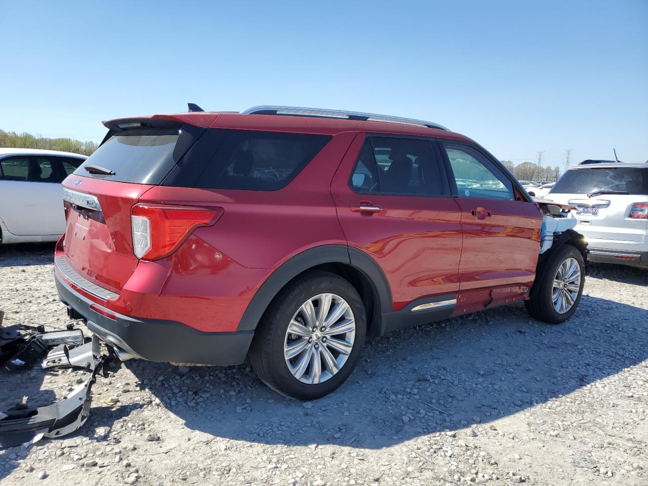 2022 FORD EXPLORER LIMITED VIN:1FMSK7FH3NGA68215
