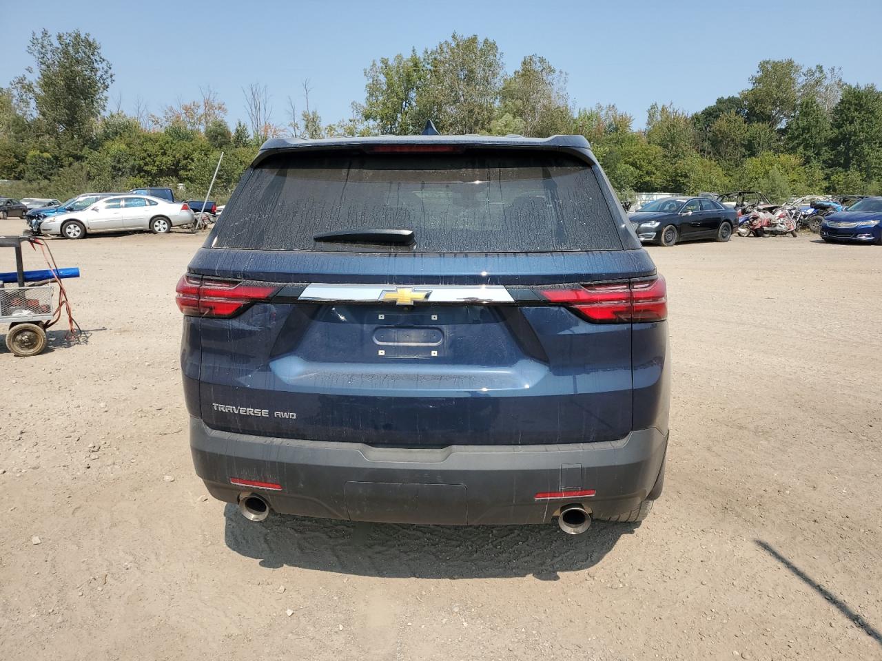 2023 CHEVROLET TRAVERSE LS VIN:1GNEVFKW4PJ245715