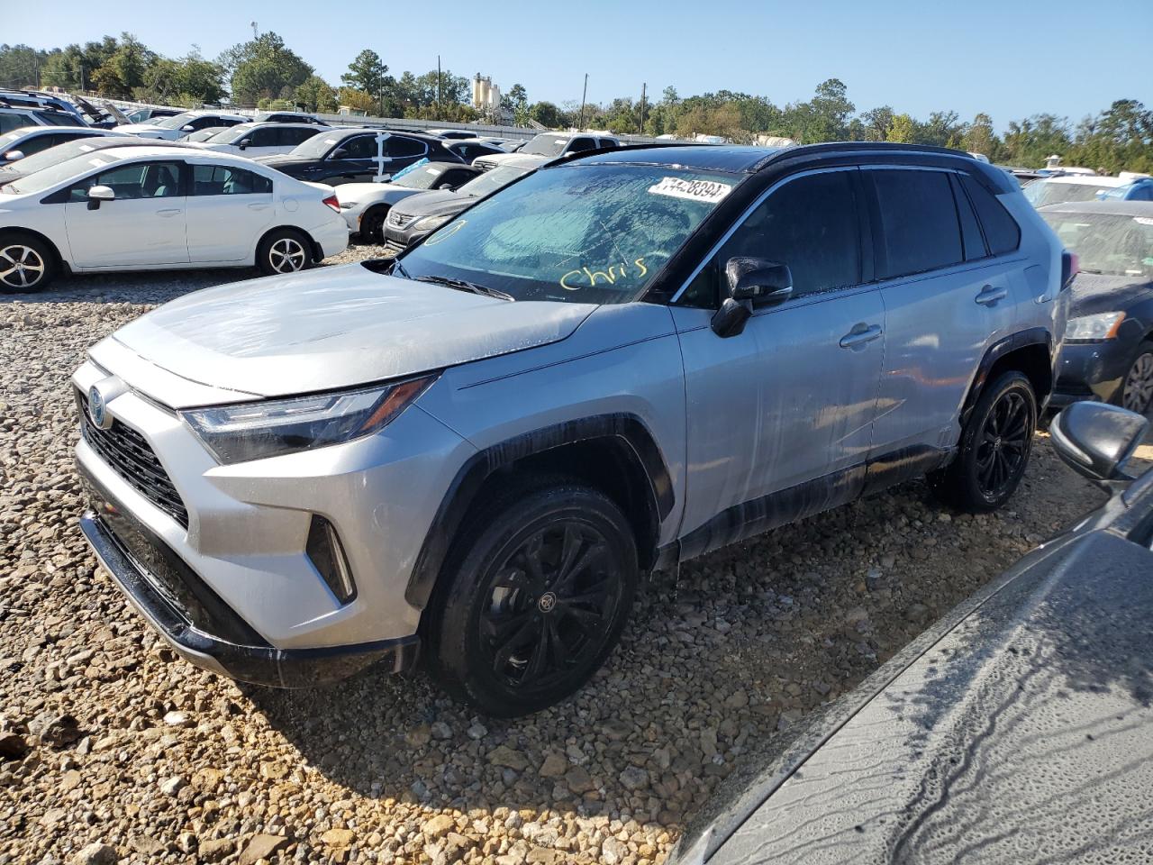 2022 TOYOTA RAV4 XSE VIN:2T3E6RFV8NW031687