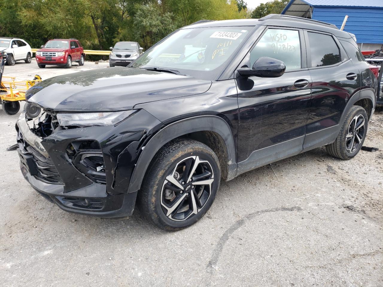 2022 CHEVROLET TRAILBLAZER RS VIN:KL79MTSL2NB041775