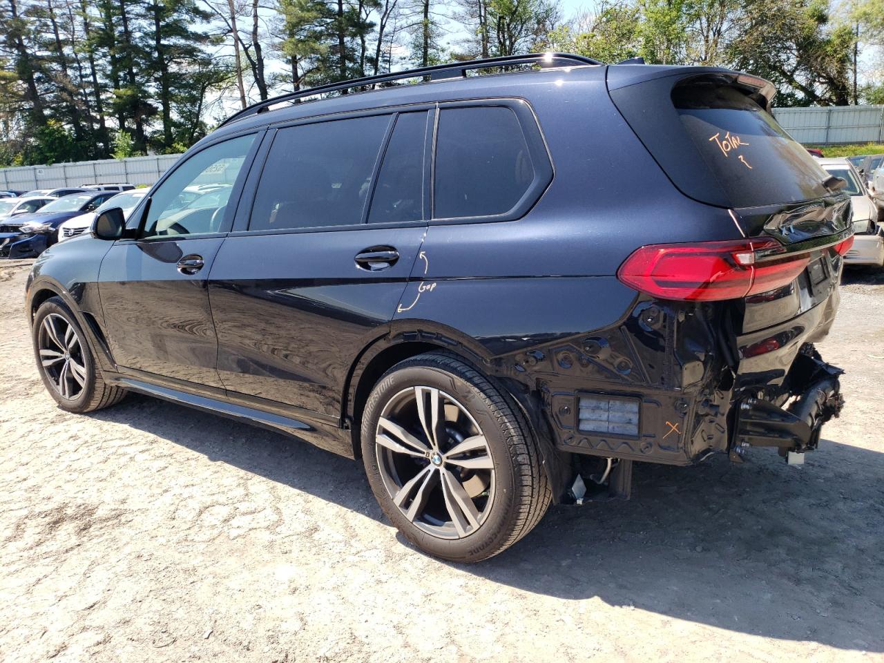 2022 BMW X7 XDRIVE40I VIN:5UXCW2C09N9K03053