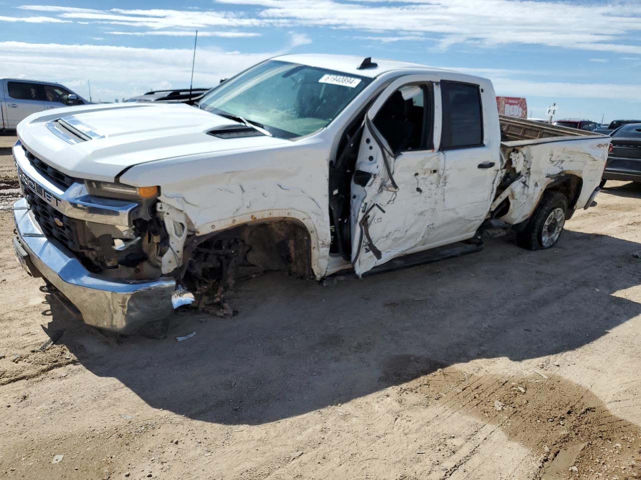 2022 CHEVROLET SILVERADO K2500 HEAVY DUTY LT VIN:1GC5YNE71NF134943