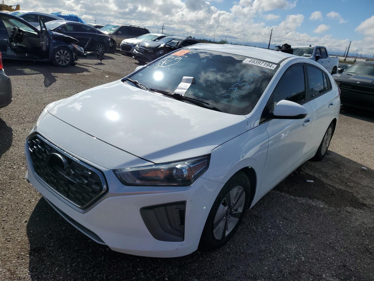 2022 HYUNDAI IONIQ BLUE VIN:KMHC65LC7NU273589