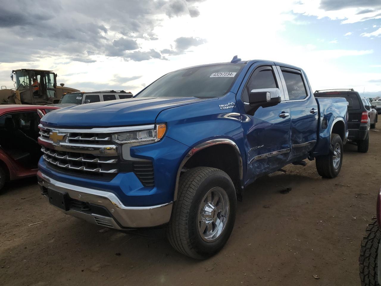 2022 CHEVROLET SILVERADO K1500 LTZ VIN:1GCUDGED3NZ638644