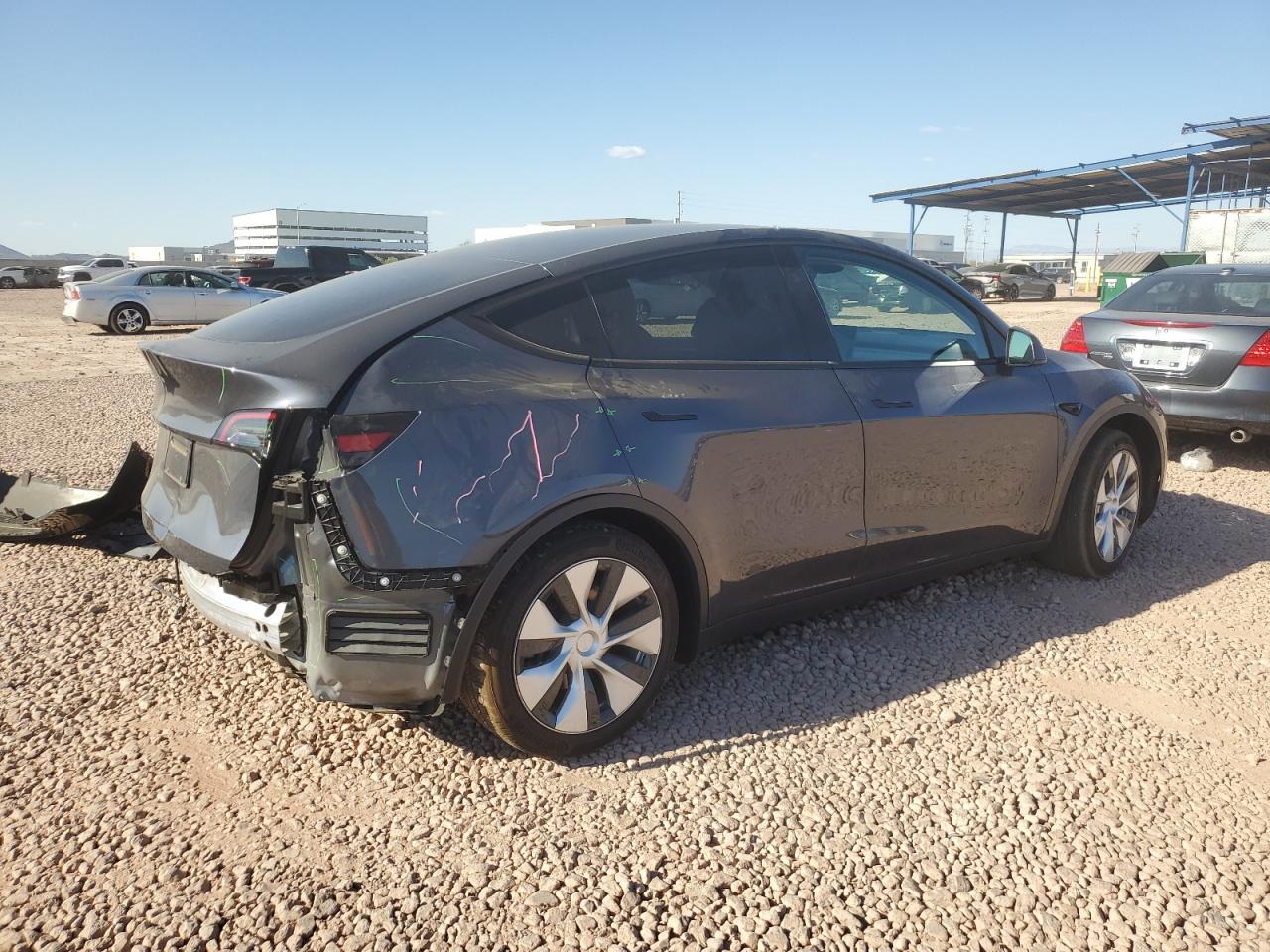 2023 TESLA MODEL Y  VIN:7SAYGDED6PF971696