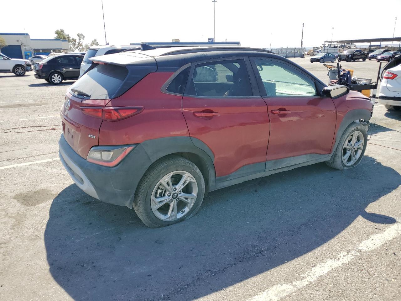 2022 HYUNDAI KONA SEL VIN:KM8K6CAB4NU903241