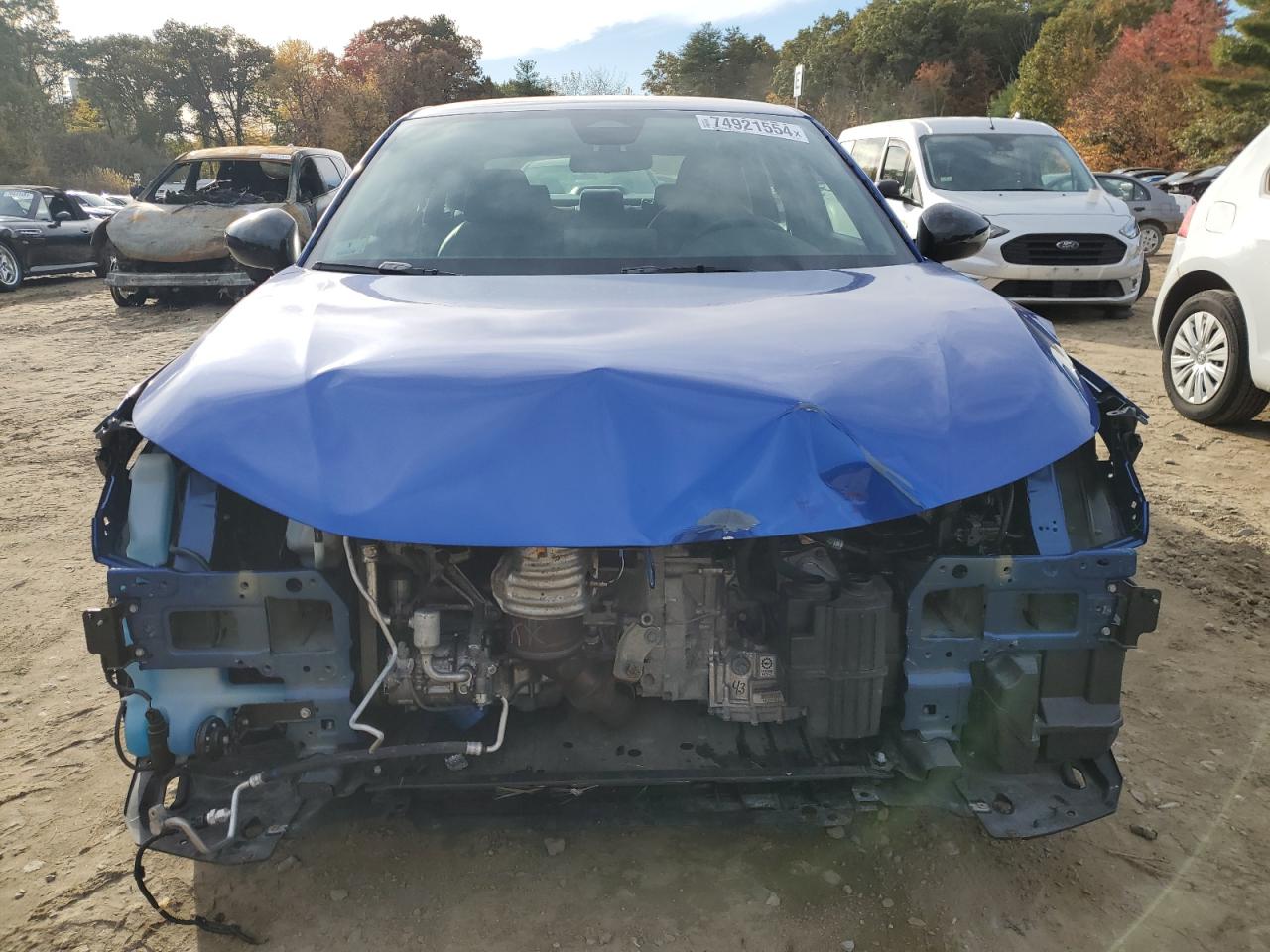 2022 HONDA CIVIC SPORT VIN:2HGFE2F52NH552047