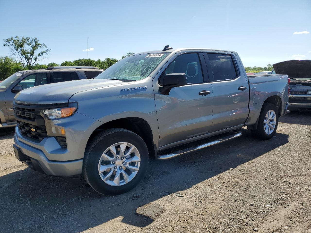 2023 CHEVROLET SILVERADO K1500 CUSTOM VIN:3GCPDBEK0PG173113