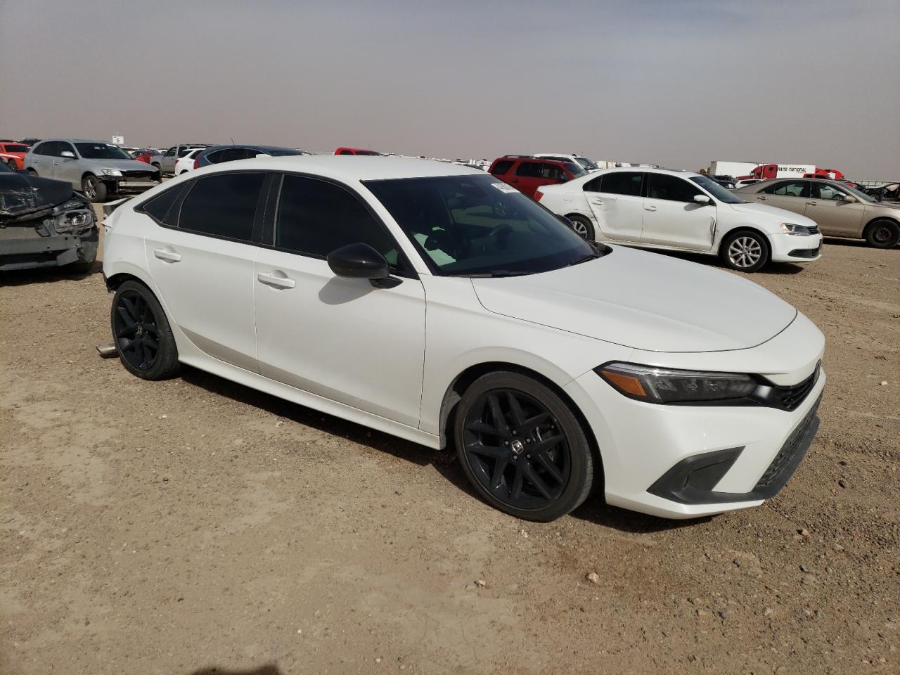 2022 HONDA CIVIC SPORT VIN:2HGFE2F5XNH596636