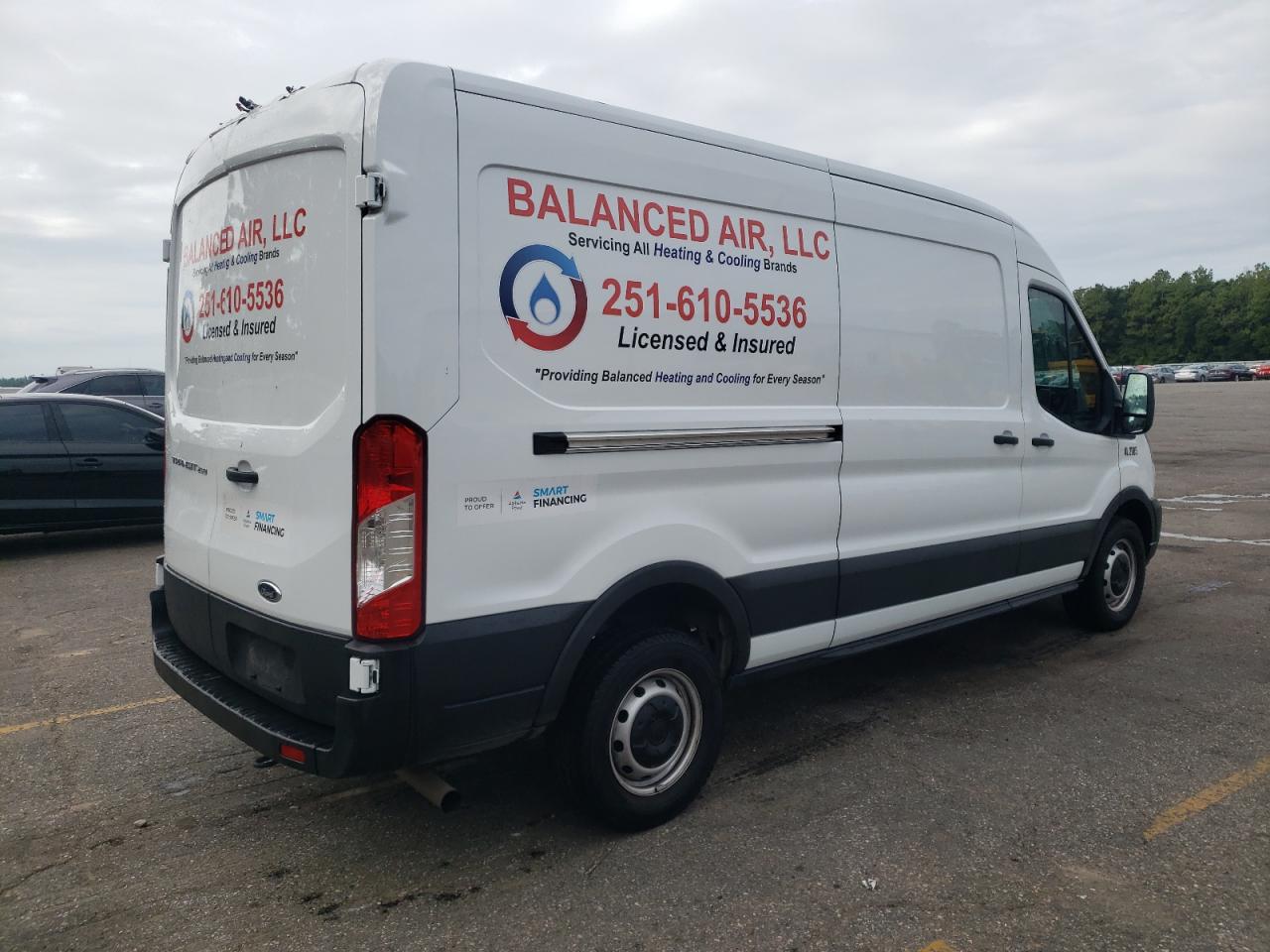 2023 FORD TRANSIT T-250 VIN:1FTBR1C87PKA75623