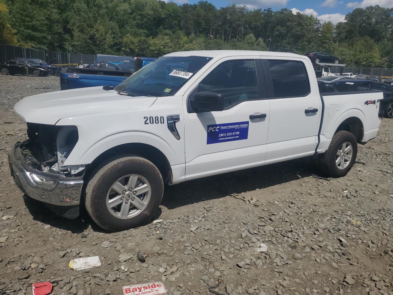 2023 FORD F150 SUPERCREW VIN:1FTFW1E89PFA33888