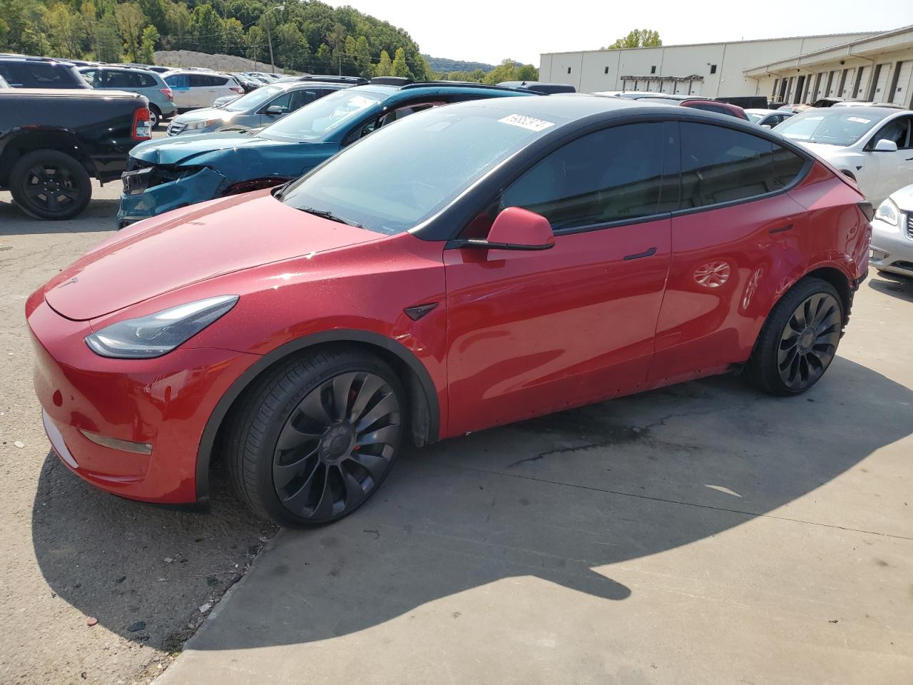 2023 TESLA MODEL Y  VIN:7SAYGDEF4PF606712