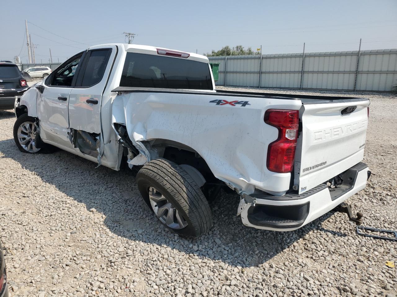 2022 CHEVROLET SILVERADO K1500 CUSTOM VIN:1GCRDBEK7NZ615875