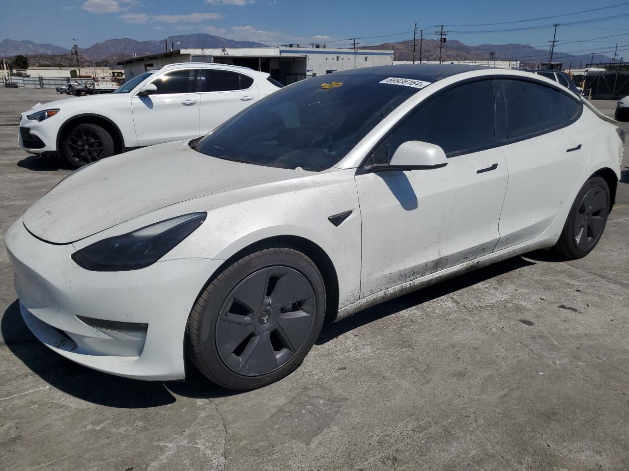 2022 TESLA MODEL 3  VIN:5YJ3E1EB7NF212286