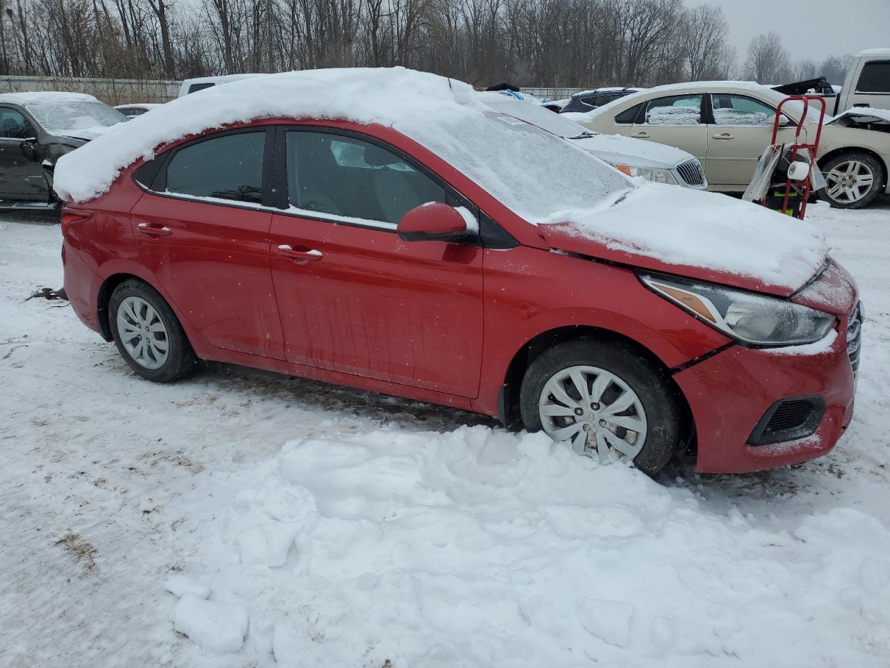 2022 HYUNDAI ACCENT SE VIN:3KPC24A64NE168224
