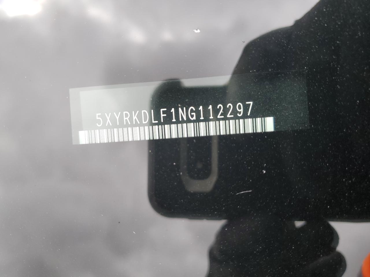 2022 KIA SORENTO SX VIN:5XYRKDLF1NG112297