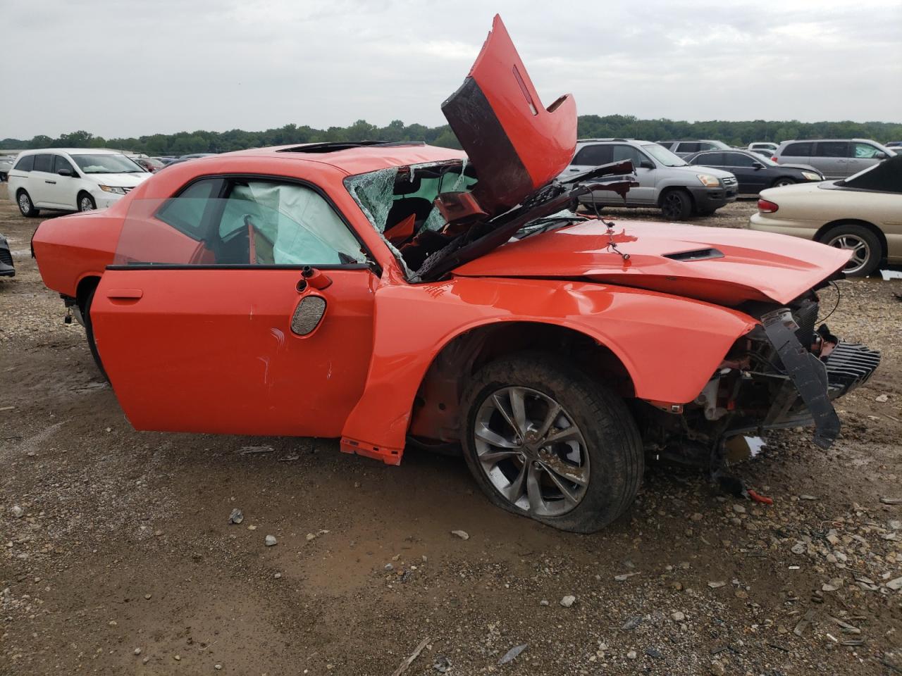 2022 DODGE CHALLENGER SXT VIN:2C3CDZGG5NH105908