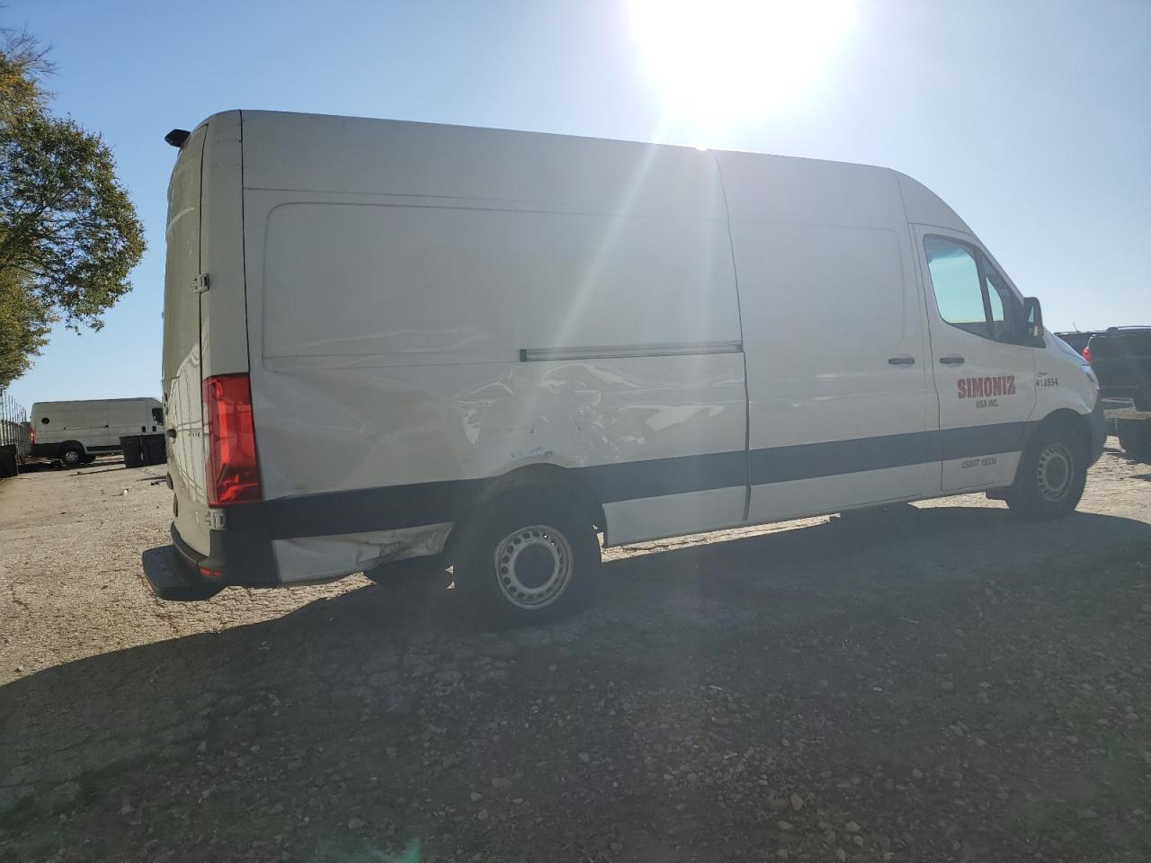 2022 MERCEDES-BENZ SPRINTER 2500 VIN:W1Y4DCHY5NT101778