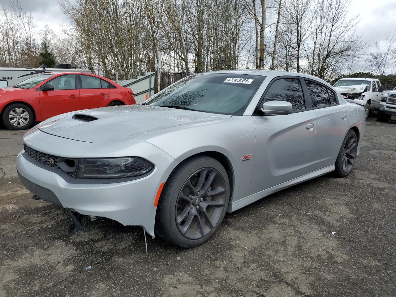 2022 DODGE CHARGER SCAT PACK VIN:2C3CDXGJ5NH193293