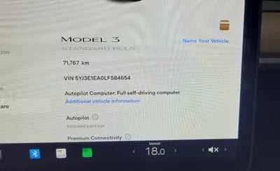 2020 Tesla Model 3 5YJ3E1EA0LF584654 VIN:5YJ3E1EA0LF584654