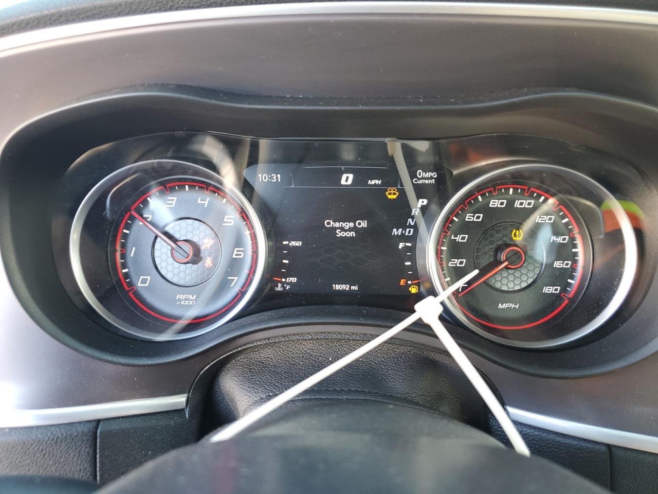 2022 DODGE CHARGER SCAT PACK VIN:2C3CDXGJ8NH119947