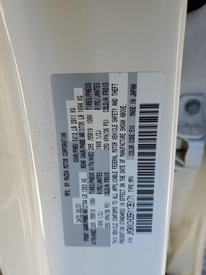 2024 MAZDA CX-90 PREFERRED PLUS VIN:JM3KKCHD6R1135171