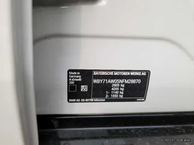 2022 BMW i4 WBY71AW05NFM28870 VIN:WBY71AW05NFM28870